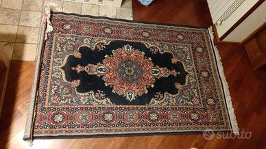 Tappeto in polipropilene 100% Colore Blu