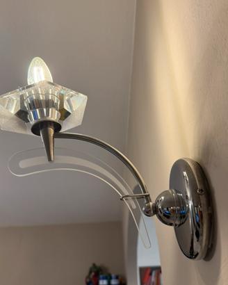 Lampadario e 3 applique di pregio