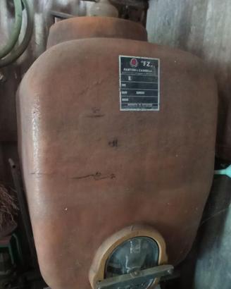 Botte tino in vetroresina 1000 litri con bollitore