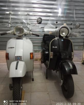 2 Vespe anno 1984 motore rifatto - ISCRITTA ASI