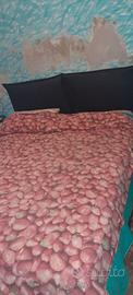 Letto contenitore matrimoniale in ecopelle