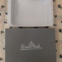 Rosenthal Pirofila rettangolare porcellana bianca 