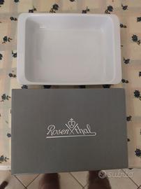 Rosenthal Pirofila rettangolare porcellana bianca 