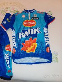 completo ciclista uomo salopette maglietta 