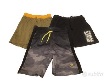 set pantaloncini bambino 4-5anni