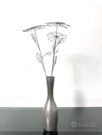Vaso Minimalista PELTRO CESARE Anni 70 Made in Ita