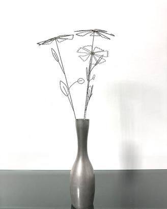 Vaso Minimalista PELTRO CESARE Anni 70 Made in Ita