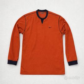 Maglia Nike arancione a maniche lunghe