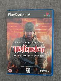 return to Castle Wolfenstein operation Wolf Ps2