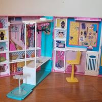 Armadio Barbie con 1 barbie