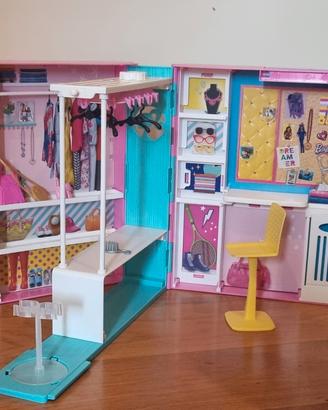 Armadio Barbie con 1 barbie