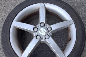4 Cerchi in Lega 16" Originali SEAT + Gomme Estive