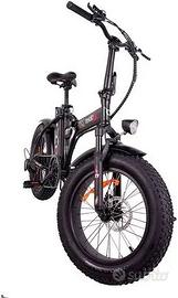 Bici eletrica fat e-Bike t1 matt black