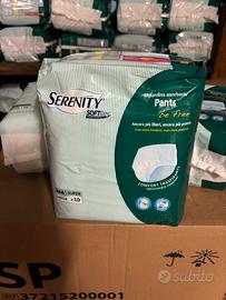 Mutandine assorbenti SERENITY SOFT DRY TG LARGE