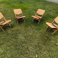 4 Sedie artigianali comodissime