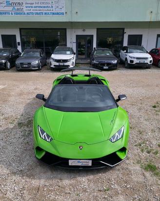 LAMBORGHINI HURACAN SPYDER PERFORMANTE NOLEGGIO