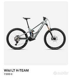 E-bike ORBEA WILD LT H-TEAM Mullet 2027 AVINOX M2s
