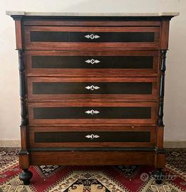 Comò cassettone antico 1800 siciliano cantarano