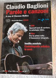 Claudio Baglioni - Parole e Canzoni - dvd e libro