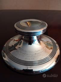 Antico calamaio in argento