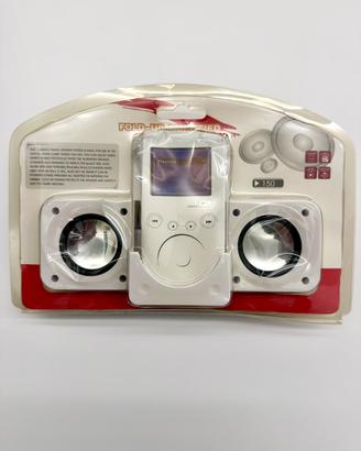 Casse Portatili pieghevoli per iPod /Mp3/Cellulare