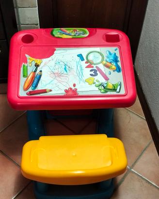 Banchetto per disegnare chicco