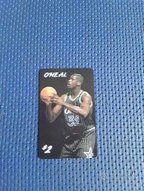 Scheda telefonica Basket di Shaquille O'Neal 