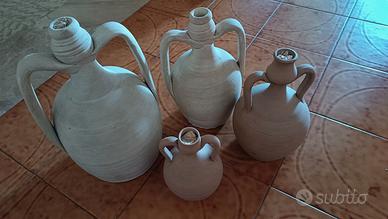 vasi decorativi in terracotta 