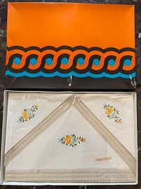 Parure lenzuola matrimoniali  vintage Pezzoli