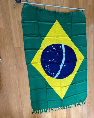 Pareo brasiliano motivo bandiera Brasiliana
