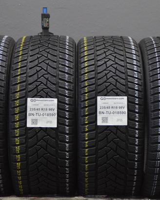4 Pneumatici 235/45 R18 Dunlop Winter Sport 5
