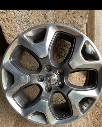 4 cerchi in lega originali jeep compass 18”