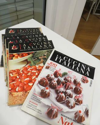 vecchie riviste CUCINA ITALIANA e altre