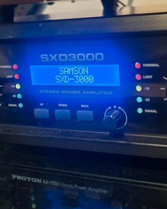 amplificatore Samson sxd 3000
