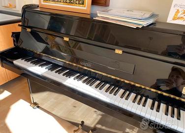 Pianoforte verticale Siheko laccato nero