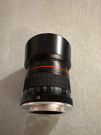 85 mm f1.8 per Nikon