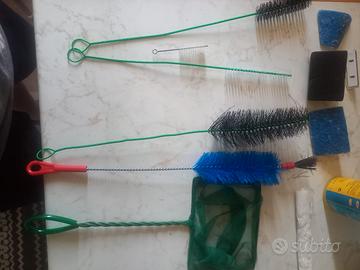 set pulizia acquario