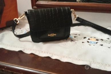 borsa in vera pelle a tracolla 