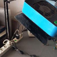 ASPIRATORE E FILTRO A CARBONI ATTIVI PER SALDATURA