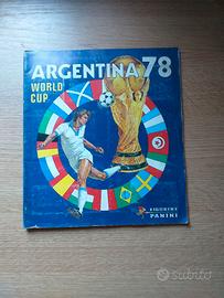 Album  mondiali panini Argentina 78 completo