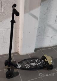 Longboard con manubrio Decathlon skate skateboard