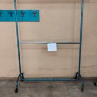 stender appendiabiti in acciaio inox con ruote gir