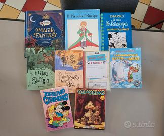 libri e fumetti per ragazzi
