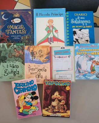 libri e fumetti per ragazzi