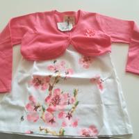 Completo bambina coprispalle e canottiera Zara