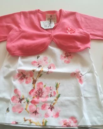 Completo bambina coprispalle e canottiera Zara