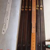 Lotto 14 Catenacci a leva AGB bronzo 30cm nuovi