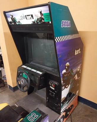 Cabinato arcade originale Sega CLUB KART