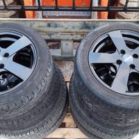 ruote complete compatibili Fiat 500 e ford KA
