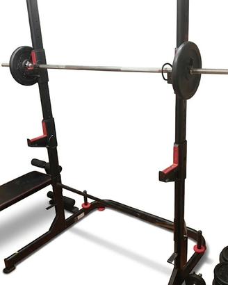 Rack Panca e attrezzi vari